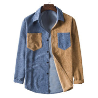 chemise-vintage-manches-longues-velours-cotele