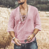 chemise-decontractee-col-v-vintage