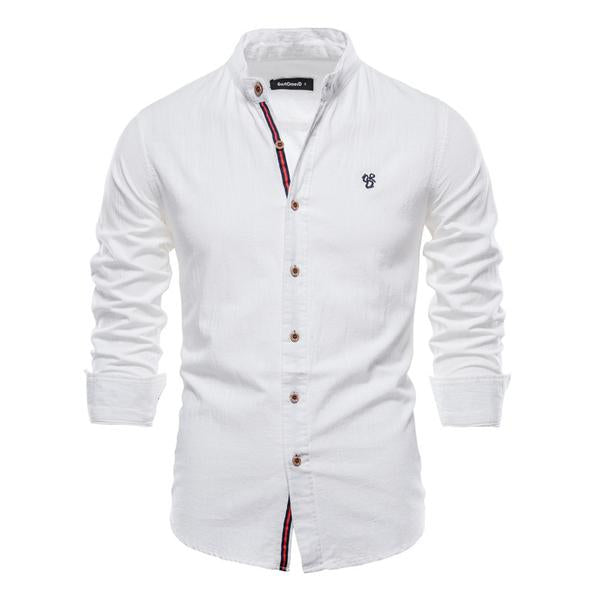 chemise-coton-lin-homme-vintage