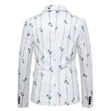 blazer-vintage-decontracte-a-imprime-feuille-et-rayures