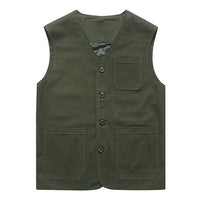 gilet-mince-decontracte-couleur-unie-vintage