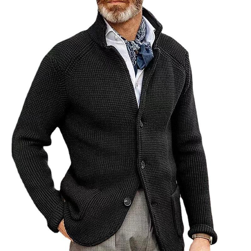 blazer-vintage-en-tricot-a-col-montant