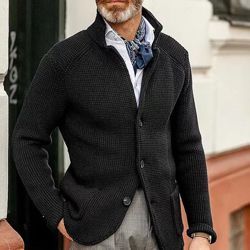 blazer-vintage-en-tricot-a-col-montant