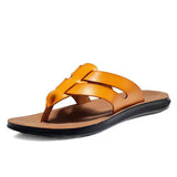 Tongs en Cuir pour Homme