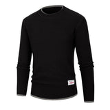 pull-col-rond-ample-blocs-vintage