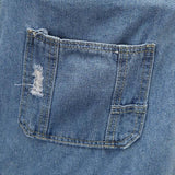 Jean déchiré vintage pour homme