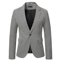 blazer-vintage-a-un-bouton-et-revers-pied-de-poule