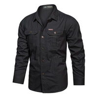 chemise-manches-longues-coton-decontracte-vintage