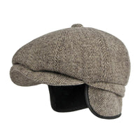 beret-cache-oreilles-chaud-laine-vintage