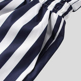 short-rayures-et-revers-vintage
