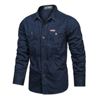 chemise-manches-longues-coton-decontracte-vintage