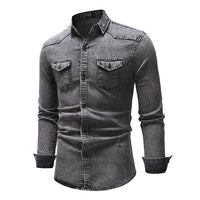 chemise-denim-slim-decontractee-homme