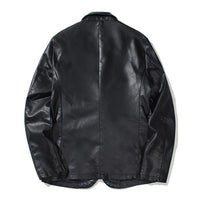 Veste vintage en cuir chic