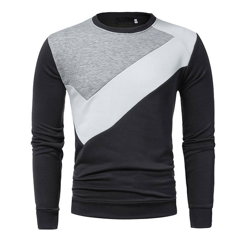 sweat-shirt-manches-longues-patchwork-color-block-vintage