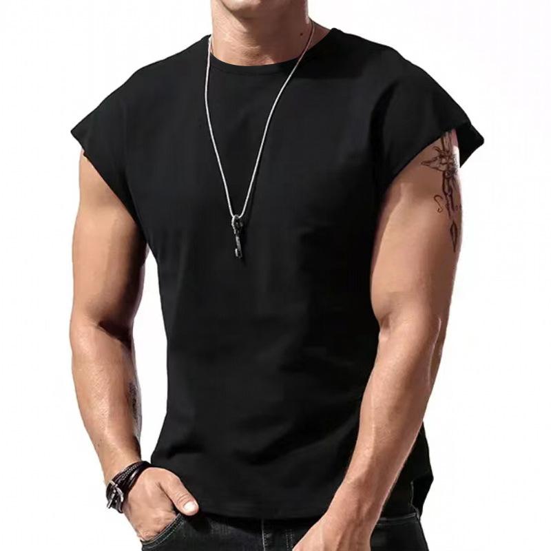 t-shirt-sport-uni-sans-manches-vintage