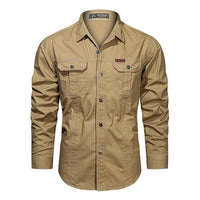 chemise-manches-longues-coton-decontracte-vintage