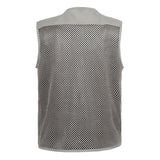 gilet-col-v-maille-vintage