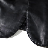 Veste vintage en cuir chic