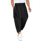 pantalon-court-ceinture-couleur-unie-vintage