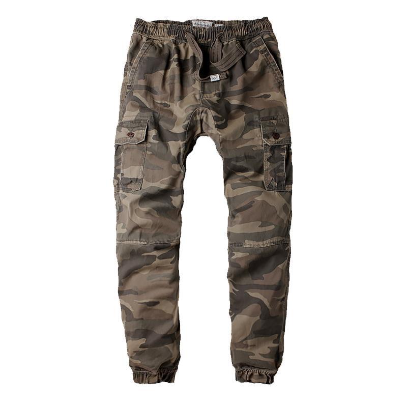 Pantalon multi-poches pour homme vintage