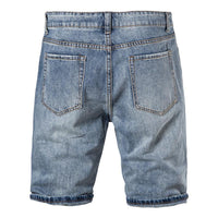 short-jean-decontracte-patch-brode-vintage