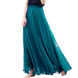 jupe-longue-fluide-unie-vintage