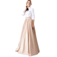 jupe-longue-vintage-plissee-kaki