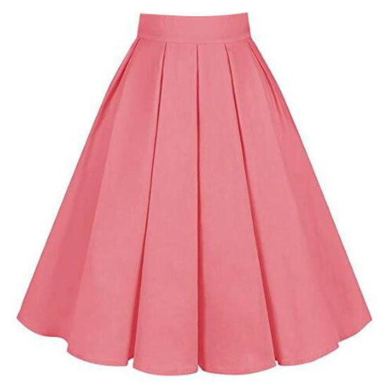     jupe-plissee-vintage-rose