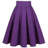     jupe-plissee-vintage-violet