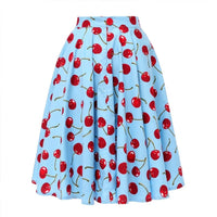 jupe-annee-80-bleue-cerises