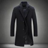 manteau-decontracte-uni-revers-crantes-vintage