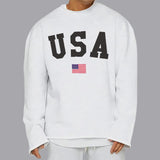 sweat-ample-roule-imprime-lettre-usa-vintage