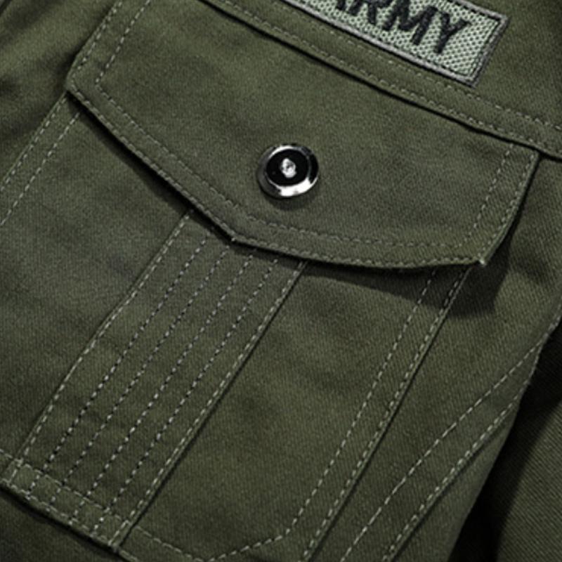 veste-coton-lave-uni-col-montant-vintage
