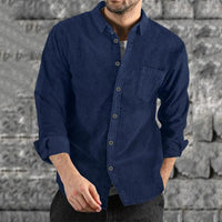 chemise-vintage-couleur-unie-style-chic