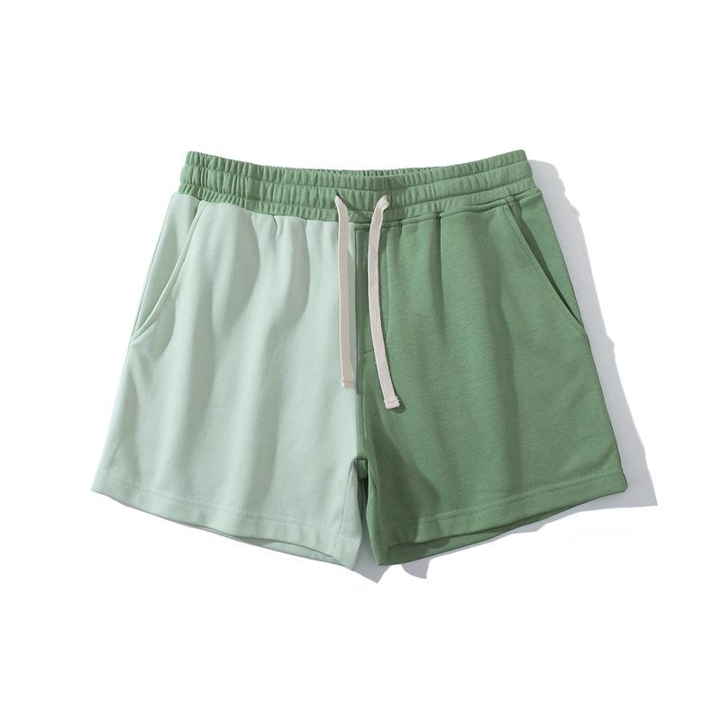 short-sport-coton-blocs-couleurs-vintage