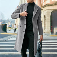 manteau-mi-long-uni-revers-crantes-vintage