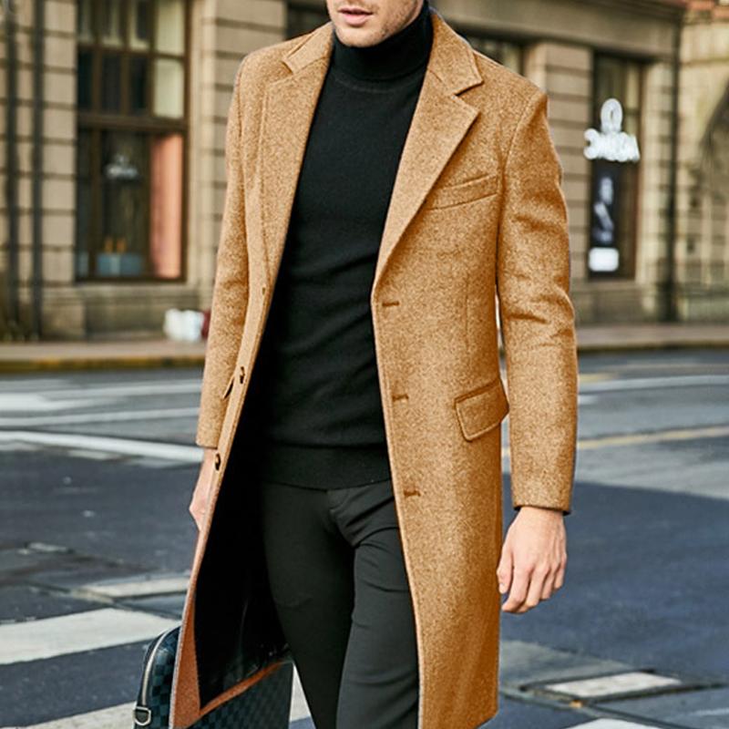 manteau-mi-long-uni-revers-crantes-vintage