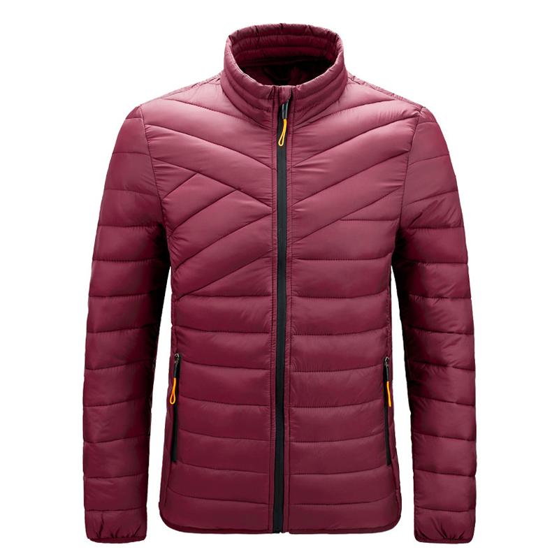 manteau-rembourre-couleur-unie-col-montant-vintage