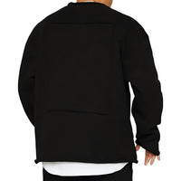 sweat-ample-roule-imprime-graphique-vintage