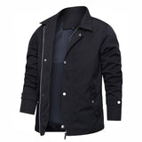 veste-vintage-couleur-unie-revers-simples-hommes