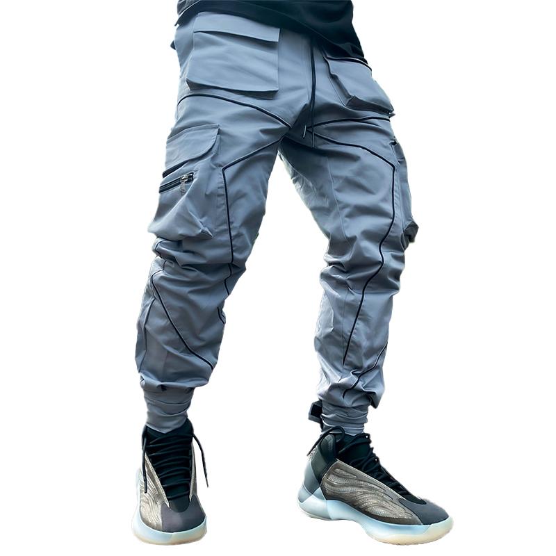 pantalon-sport-decontracte-multi-poches-vintage