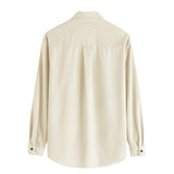 chemise-vintage-couleur-unie-style-chic
