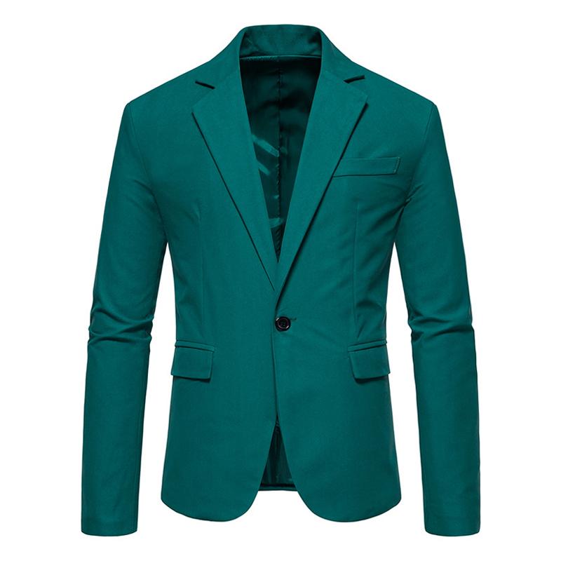 Blazer en daim vintage à un bouton