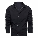 veste-vintage-couleur-unie-revers-simples-hommes