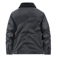 veste-vintage-ample-revers-epais-peluche