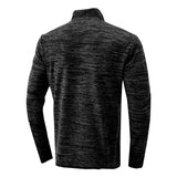 Sweat à capuche à manches longues et col montant zippé vintage