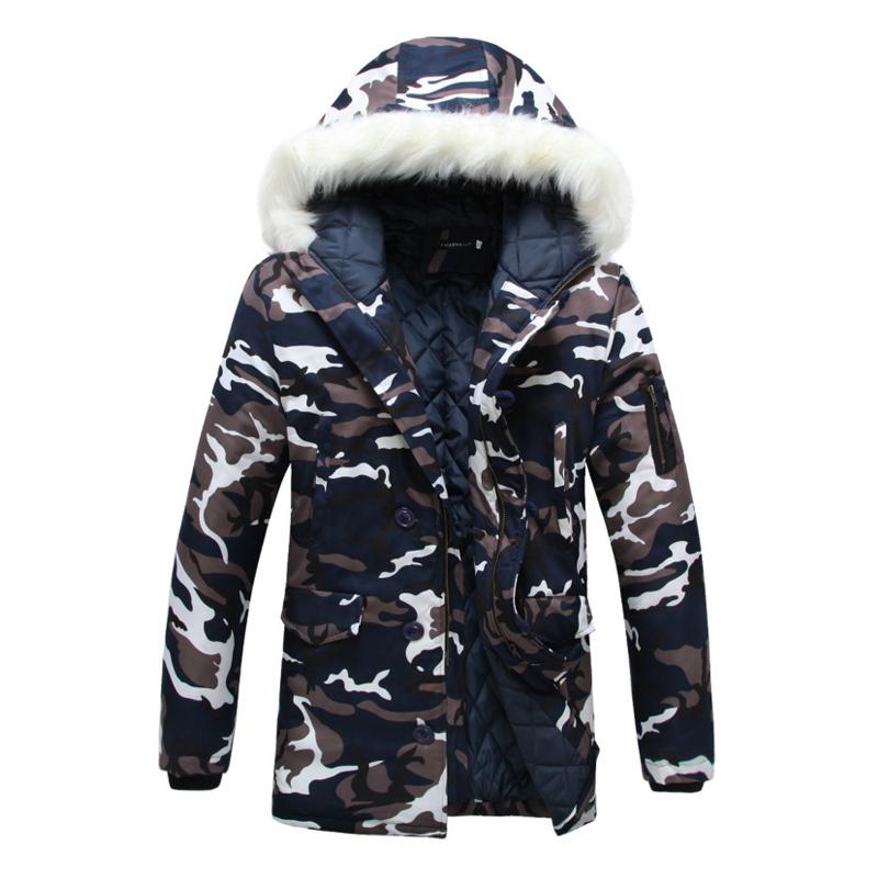manteau-matelasse-camouflage-capuche-fausse-fourrure