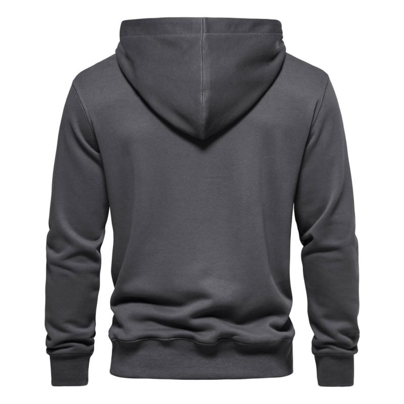 sweat-capuche-uni-ample-col-cordon-vintage