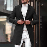 manteau-decontracte-uni-revers-crantes-vintage