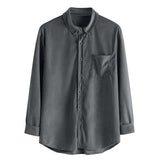 chemise-vintage-couleur-unie-style-chic